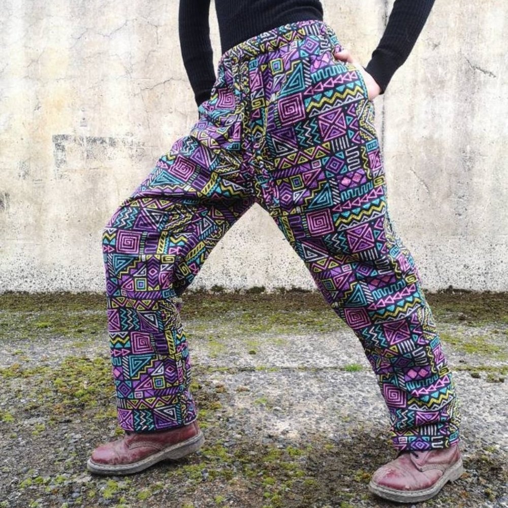 Fleece Lined Cotton Trousers